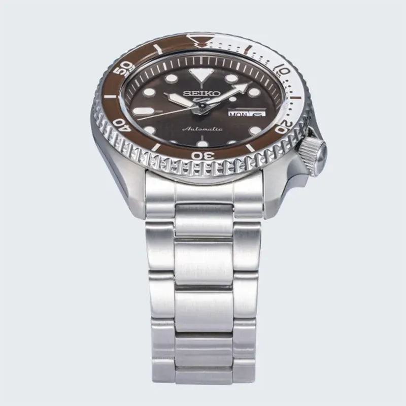Seiko 5 Sports Limited Edition Brown Dial Men's Watch- SRPM13K1